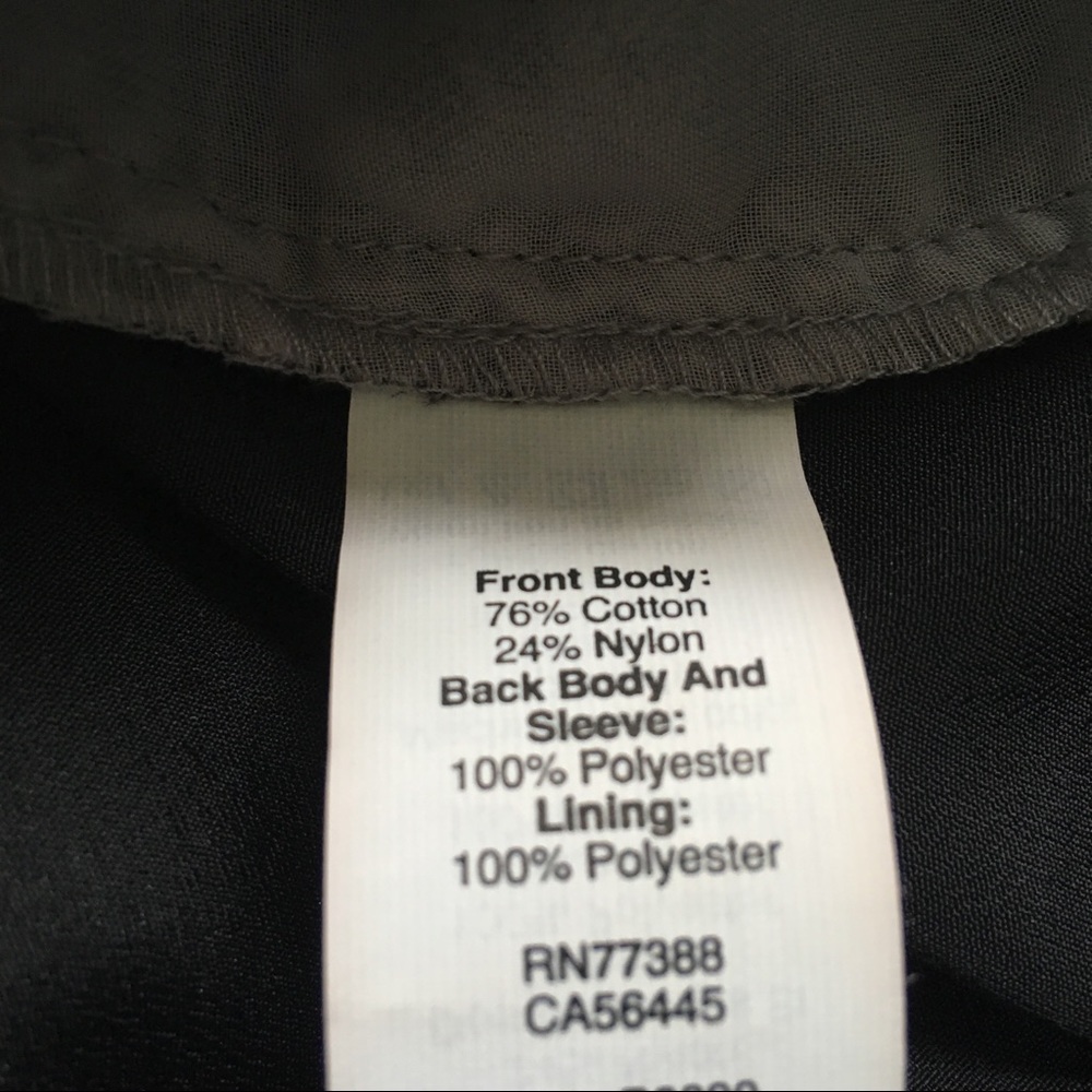 J Crew Gray Lace Front - Picture 7 of 7